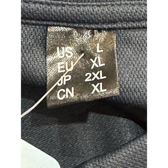 MAGCOMSEN Men's Polo Shirts with Zipper Pocket Size Large NWT - Picture 7 of 10